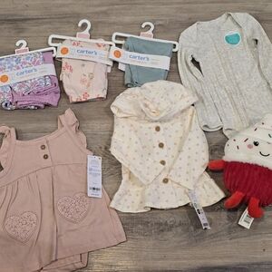 Baby Girl Bundle Clothes New With Tags